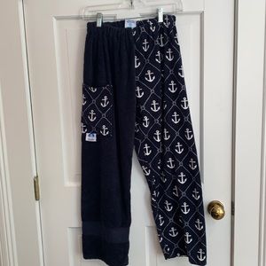 Towel Pants Anchor Pattern (Kids M)